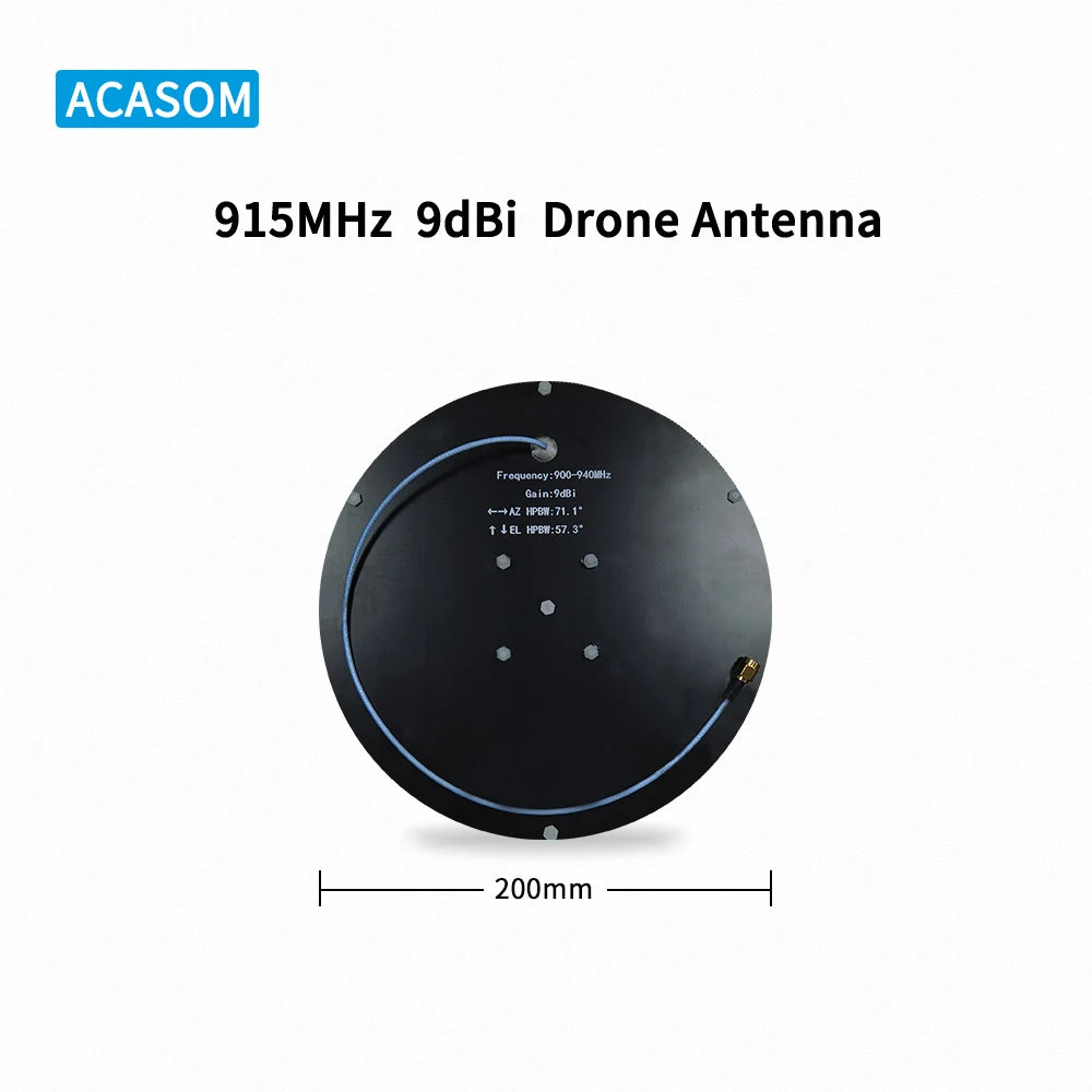 900MHz 915MHz 50W High Gain Antenna SMA Male Antenna Drone Direction Antenna 2 900MHz 915MHz 50W High Gain Antenna SMA Male Antenna Drone Direction Antenna - Image 2