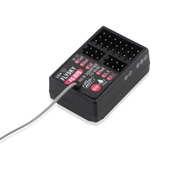 FLYSKY FS-R7D 7CH 2.4G Receiver - 12LED Car Light Group 3.5-9V PWM Lamp 5mm 3mm Set for RC Model Tank Vehicle FS-G7P Transmitter 4 FLYSKY FS-R7D 7CH 2.4G Receiver - 12LED Car Light Group 3.5-9V PWM Lamp 5mm 3mm Set for RC Model Tank Vehicle FS-G7P Transmitter — изображение 4