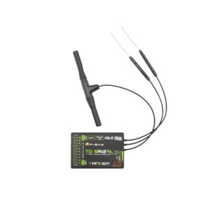 FrSky TD SR12 Receiver - Dual Band (900M/2.4G) TD Mode offers an ADV Stabilizer function