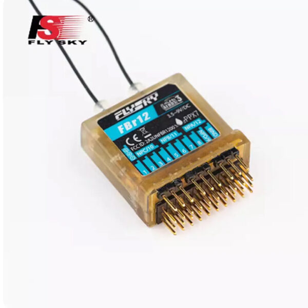 FlySky FBr12 Receiver - 12 channel Receive for PL18 NB4 NB4LE Remote Controls 4 FlySky FBr12 Receiver - 12 channel Receive for PL18 NB4 NB4LE Remote Controls — изображение 4