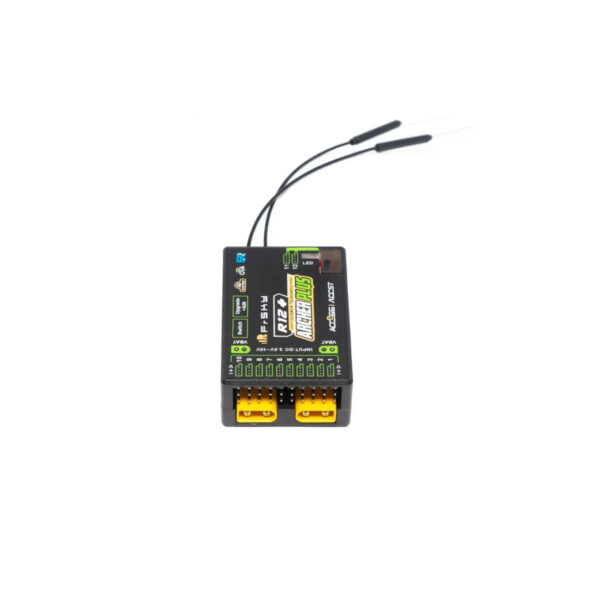 FrSky ARCHER PLUS R12+ Receiver - 2.4GHz ACCESS / ACCST D16 12 Configurable Channel Ports PWM, SBUS, FBUS, S.Port - Image 5