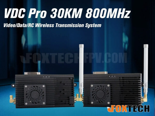 Foxtech VDC Pro 15KM 30KM 48KM 150KM 800MHZ 1.4GHZ 1.5GHZ OFDM Video/Data/RC Wireless Transmission System - Image 4