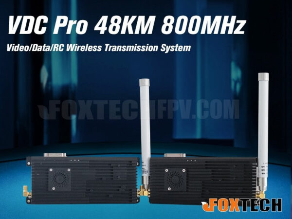 Foxtech VDC Pro 15KM 30KM 48KM 150KM 800MHZ 1.4GHZ 1.5GHZ OFDM Video/Data/RC Wireless Transmission System - Image 3