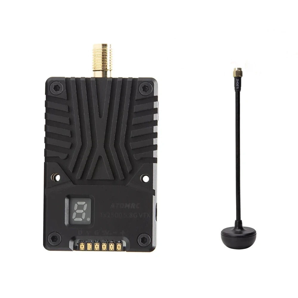 SKYZONE TX2500 5.8GHz 2.5W VTX - Video Transmitter CNC Shell Built-In Cooling Fan For RC FPV Freestyle Long Range Racing Drone 1 SKYZONE TX2500 5.8GHz 2.5W VTX - Video Transmitter CNC Shell Built-In Cooling Fan For RC FPV Freestyle Long Range Racing Drone