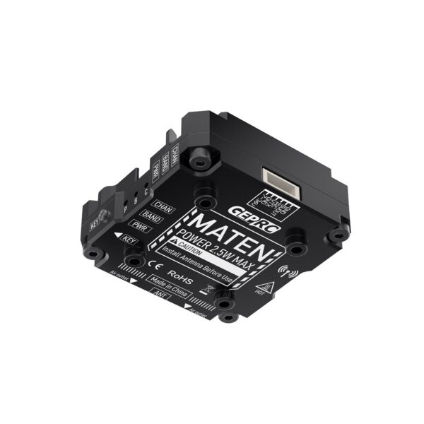 GEPRC MATEN 5.8G 2.5W VTX PRO - 7 - 36V 72CH 25mW/200mW/600mW/1600mW/2500mW/Pit mode 7 GEPRC MATEN 5.8G 2.5W VTX PRO - 7 - 36V 72CH 25mW/200mW/600mW/1600mW/2500mW/Pit mode — изображение 7