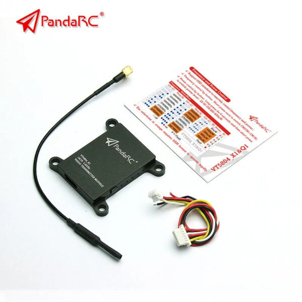 PandaRC VT5804 X1 Q1 VTX - 5.8G 16CH 6V-26V Voltage input FPV Video Transmitter support OSD Module RC FPV racing drone 6 PandaRC VT5804 X1 Q1 VTX - 5.8G 16CH 6V-26V Voltage input FPV Video Transmitter support OSD Module RC FPV racing drone - Image 6