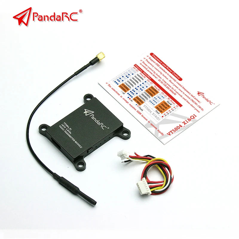 PandaRC VT5804 X1 Q1 VTX - 5.8G 16CH 6V-26V Voltage input FPV Video Transmitter support OSD Module RC FPV racing drone 2 PandaRC VT5804 X1 Q1 VTX - 5.8G 16CH 6V-26V Voltage input FPV Video Transmitter support OSD Module RC FPV racing drone - Image 2