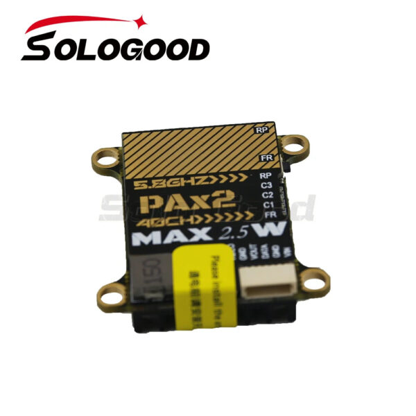 SoloGood 5.8G MAX 2.5W 40CH VTX -  0/25/400/800/1500/2500mW NTSC/PAL Video Transmitter For RC FPV Freestyle Long Range Racing Drone - Image 4