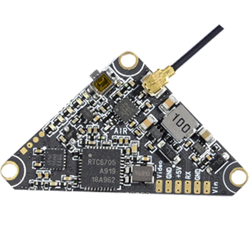 PandaRC VT5804 AIR VTX - 5.8GHz 40CH 0/25/50/100/200/400mW FPV Video Transmitter Triangle VTX Support OSD For RC Racer Drone 2 PandaRC VT5804 AIR VTX - 5.8GHz 40CH 0/25/50/100/200/400mW FPV Video Transmitter Triangle VTX Support OSD For RC Racer Drone - Image 2