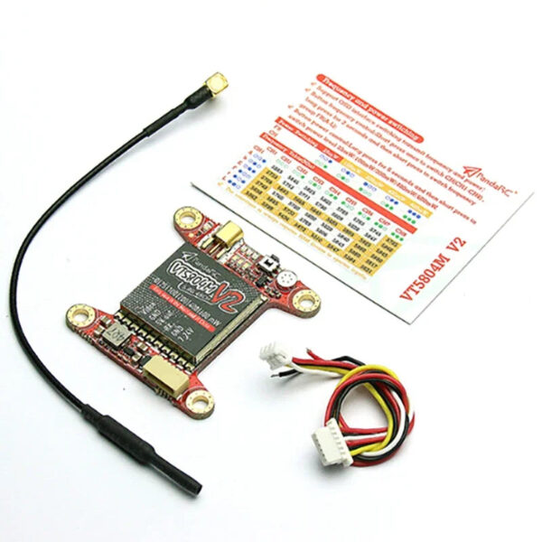 PandaRC VT5804M V2 VT5804 HV MAX VTX - FPV Video Transmitter 5.8G 48CH 25/100/200/400/600mW Switchable OSD Adjustable SMA MMCX VTX - Image 6