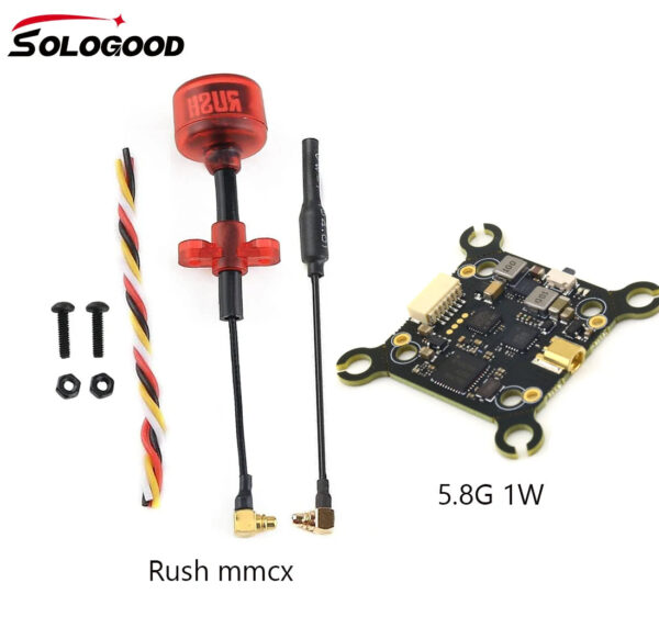SoloGood 5.8G 1W 48CH VTX - Image Transmission Rush Cherry ntenna Input Voltage 7-26V Transmission Power 25/100/200/400/1000mW — изображение 7