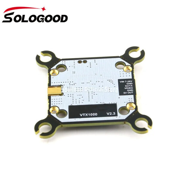 SoloGood 5.8G 1W 48CH VTX - Image Transmission Rush Cherry ntenna Input Voltage 7-26V Transmission Power 25/100/200/400/1000mW — изображение 5