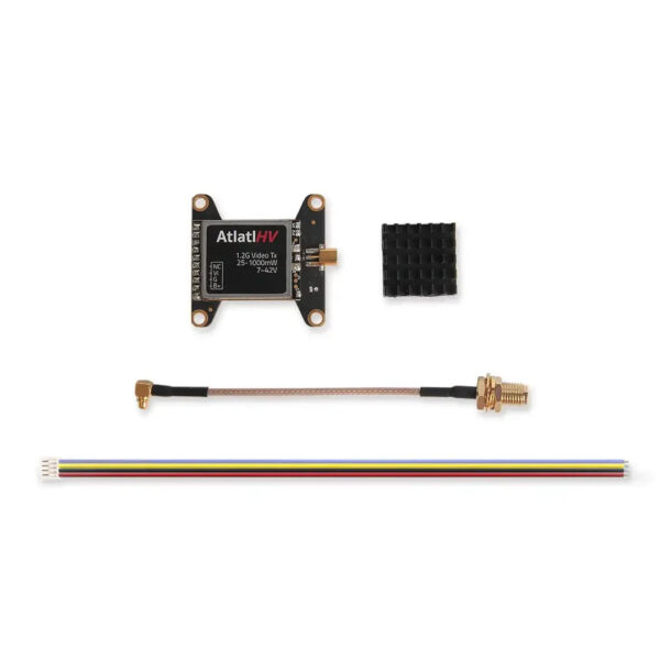HolyBro Atlatl HV V2 1.2GHz 1W VTX - 2-8S LiPo 30.5X30.5mm Video Transmitter for FPV Long Range Drone DIY Parts — изображение 6