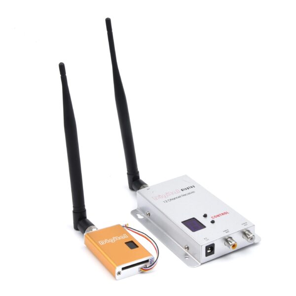 1.2G 5W VTX - Miniature FPV Video Sender 1200Mhz  5000mW Audio Video Wireless Transmitter and Receiver LOS Long Distance - Image 6