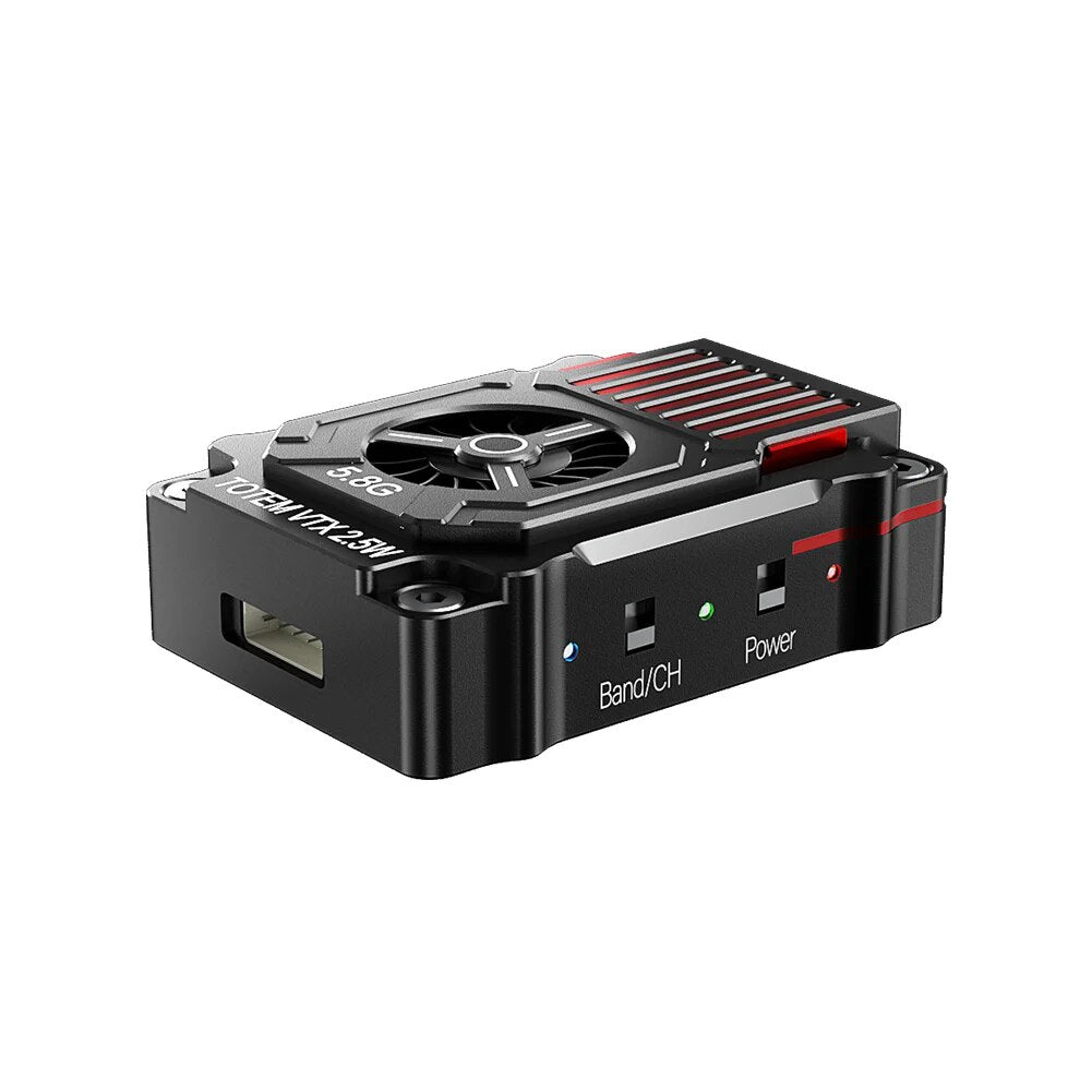 TOTEM 5.8G 2.5W 48CH VTX - 25mW/400mW/800mW/1600mW/2500mW 48CH 5.8GHz Switchable Video Transmitter For Fixed Wing Airplane FPV Drone 2 TOTEM 5.8G 2.5W 48CH VTX - 25mW/400mW/800mW/1600mW/2500mW 48CH 5.8GHz Switchable Video Transmitter For Fixed Wing Airplane FPV Drone — изображение 2
