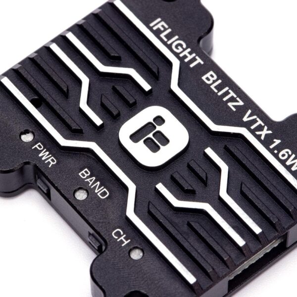 iFlight BLITZ 1.6W VTX - PIT/25mW/400mW/800mW/1600mW Adjustable with MMCX connector for FPV part 6 iFlight BLITZ 1.6W VTX - PIT/25mW/400mW/800mW/1600mW Adjustable with MMCX connector for FPV part - Image 6