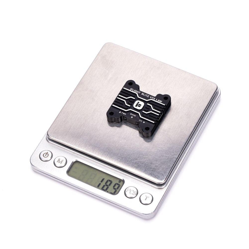iFlight BLITZ 1.6W VTX - PIT/25mW/400mW/800mW/1600mW Adjustable with MMCX connector for FPV part 4 iFlight BLITZ 1.6W VTX - PIT/25mW/400mW/800mW/1600mW Adjustable with MMCX connector for FPV part — изображение 4