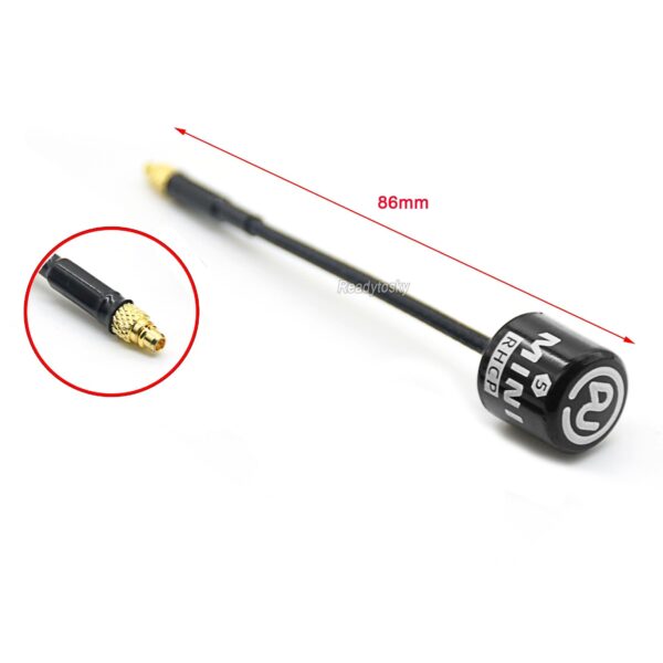Light Weight 5.8G Lollipop 5 RHCP Antenna - High Gain 2.8Dbi SMA/MMCX/UFL for FPV Transmitter /Receiver RC Racing Drone TX RX Part 5 Light Weight 5.8G Lollipop 5 RHCP Antenna - High Gain 2.8Dbi SMA/MMCX/UFL for FPV Transmitter /Receiver RC Racing Drone TX RX Part — изображение 5
