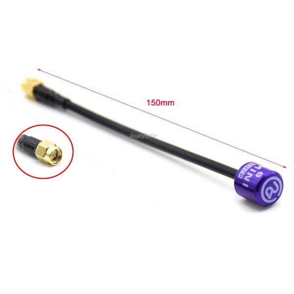 Light Weight 5.8G Lollipop 5 RHCP Antenna - High Gain 2.8Dbi SMA/MMCX/UFL for FPV Transmitter /Receiver RC Racing Drone TX RX Part 4 Light Weight 5.8G Lollipop 5 RHCP Antenna - High Gain 2.8Dbi SMA/MMCX/UFL for FPV Transmitter /Receiver RC Racing Drone TX RX Part — изображение 4