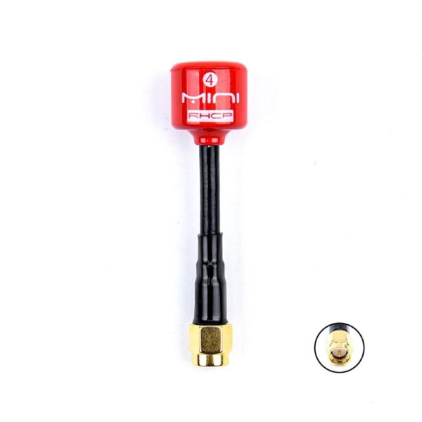 5.8G BlackSheep / Lollipop 4 RHCP Antenna - High Gain 2.8Dbi FPV Transmitter/Receiver SMA/RP-SMA/MMCX/UFL for RC FPV Racing 15 5.8G BlackSheep / Lollipop 4 RHCP Antenna - High Gain 2.8Dbi FPV Transmitter/Receiver SMA/RP-SMA/MMCX/UFL for RC FPV Racing — изображение 15