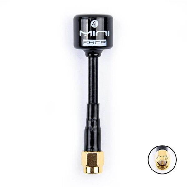5.8G BlackSheep / Lollipop 4 RHCP Antenna - High Gain 2.8Dbi FPV Transmitter/Receiver SMA/RP-SMA/MMCX/UFL for RC FPV Racing 11 5.8G BlackSheep / Lollipop 4 RHCP Antenna - High Gain 2.8Dbi FPV Transmitter/Receiver SMA/RP-SMA/MMCX/UFL for RC FPV Racing — изображение 11