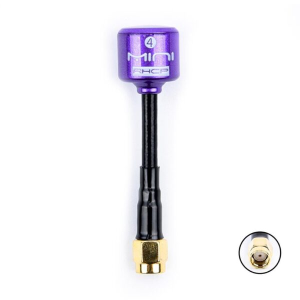 5.8G BlackSheep / Lollipop 4 RHCP Antenna - High Gain 2.8Dbi FPV Transmitter/Receiver SMA/RP-SMA/MMCX/UFL for RC FPV Racing 6 5.8G BlackSheep / Lollipop 4 RHCP Antenna - High Gain 2.8Dbi FPV Transmitter/Receiver SMA/RP-SMA/MMCX/UFL for RC FPV Racing — изображение 6