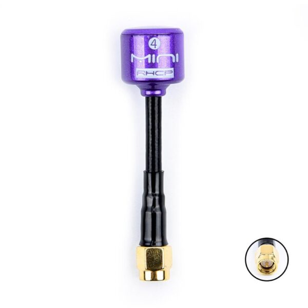 5.8G BlackSheep / Lollipop 4 RHCP Antenna - High Gain 2.8Dbi FPV Transmitter/Receiver SMA/RP-SMA/MMCX/UFL for RC FPV Racing 5 5.8G BlackSheep / Lollipop 4 RHCP Antenna - High Gain 2.8Dbi FPV Transmitter/Receiver SMA/RP-SMA/MMCX/UFL for RC FPV Racing — изображение 5