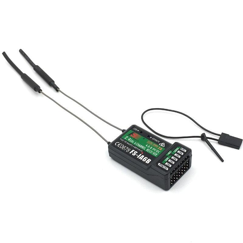 Flysky FS-iA6B Receiver - 2.4G 6CH PPM PWM Output With iBus Port Compatible with FS-i6 i6S i6X i8 i10 FPV Drone Remote Controller 1 Flysky FS-iA6B Receiver - 2.4G 6CH PPM PWM Output With iBus Port Compatible with FS-i6 i6S i6X i8 i10 FPV Drone Remote Controller