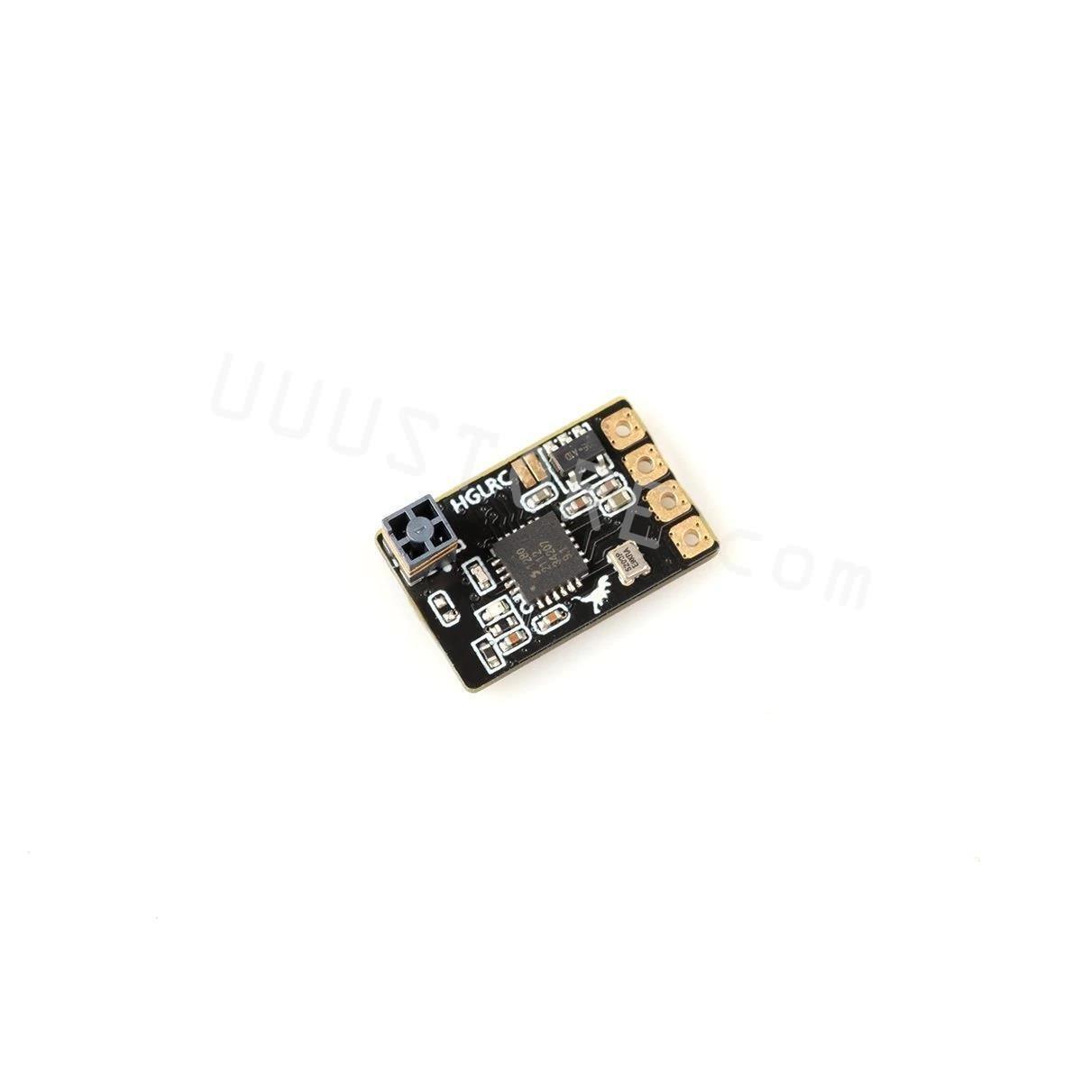HGLRC Herme ExpressLRS ELRS - Weight 0.7g 2.4GHz 2400RX-S 500Hz High Refresh Low Latency Mini Receiver for RC Cinewhoop Racing Drone Part 1 HGLRC Herme ExpressLRS ELRS - Weight 0.7g 2.4GHz 2400RX-S 500Hz High Refresh Low Latency Mini Receiver for RC Cinewhoop Racing Drone Part