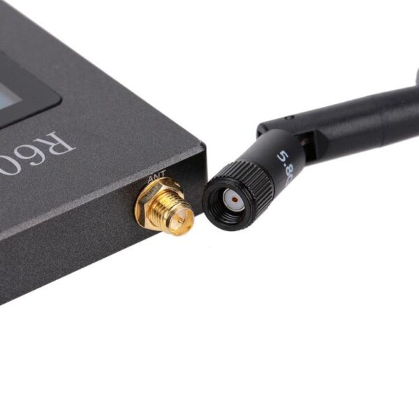 R600 Video Transmission Receiver - 5.8G 600mW 32CH AV Video High Sensitivity Image Transmission Receiver with OLED Display for FPV Drone Aerial Quad Photography — изображение 4