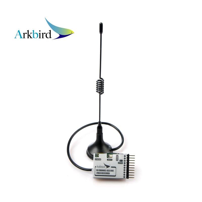 Arkbird Receiver - 433MHz 10 Channel UHF FHSS Receiver with antenna for long range system Rc racing drone High quality only 26g 2 Arkbird Receiver - 433MHz 10 Channel UHF FHSS Receiver with antenna for long range system Rc racing drone High quality only 26g — изображение 2