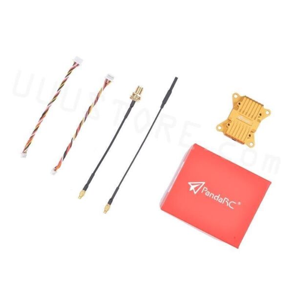 PandaRC VT5804-BAT VTX - 5.8G 40CH 2500mW 2.5W Adjustable OSD FPV VTX 6-36V 20X20mm 30X30mm for RC FPV Drone Long Range Airplane — изображение 4