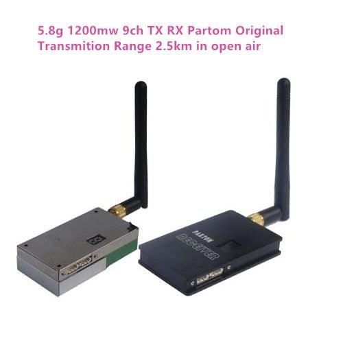 5.8GHz 1200mW FPV Transmitter and Receiver - with 2500M UAV/UGV Wireless Video Transmitter CCTV Transmission for FPV Drone 2 5.8GHz 1200mW FPV Transmitter and Receiver - with 2500M UAV/UGV Wireless Video Transmitter CCTV Transmission for FPV Drone — изображение 2
