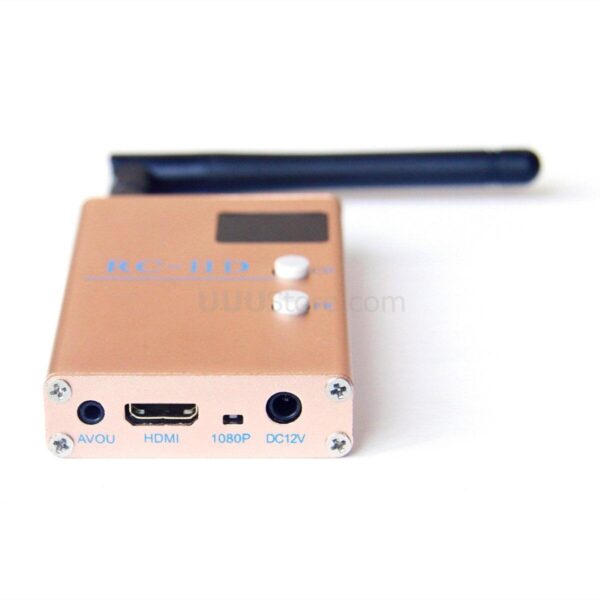 Skyzone FPV 5.8G Receiver - 5.8GHz 48 Channels RC-HD Video Receiver 1080P HDMI Output & A/V and Power Cables For FPV Racing Drone - Image 5