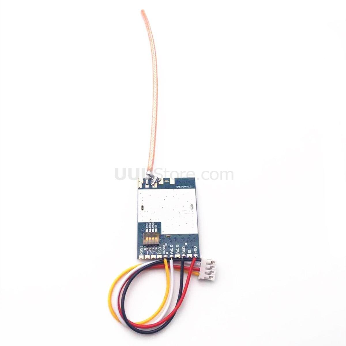 1.2G 8CH 700mW AV Analogue Siginal Transmission FPV System Transmitter Receiver Combo With Antenna For RC FPV Airplane 2 1.2G 8CH 700mW AV Analogue Siginal Transmission FPV System Transmitter Receiver Combo With Antenna For RC FPV Airplane - Image 2