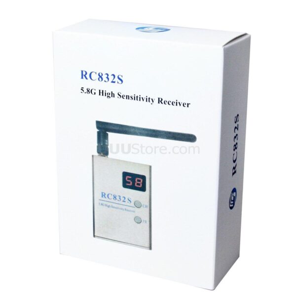 RC832S Receiver - FPV 5.8G 5.8GHz 48 Channels Video Receiver With A/V and Power Cables Same As RC832 RC832H For FPV Racing Drone 5 RC832S Receiver - FPV 5.8G 5.8GHz 48 Channels Video Receiver With A/V and Power Cables Same As RC832 RC832H For FPV Racing Drone - صورة RC832S Receiver - FPV 5.8G 5.8GHz 48 Channels Video Receiver With A/V and Power Cables Same As RC832 RC832H For FPV Racing Drone - صورة 5