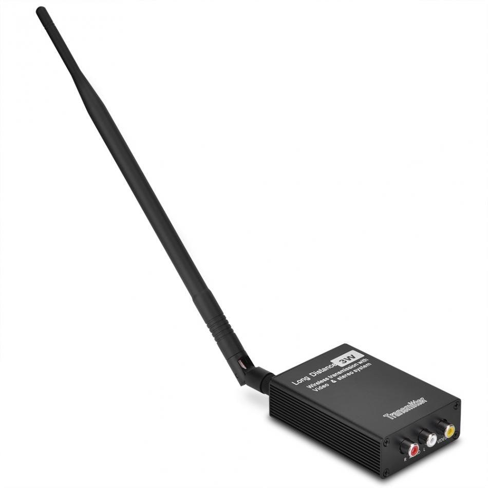 2.4G 3W Transmitter Receiver - Wireless Adapter 3000mw AV Sender Audio Video Transmitter And Receiver for VCR Recorder CCTV Camera RC FPV Monitor 3 2.4G 3W Transmitter Receiver - Wireless Adapter 3000mw AV Sender Audio Video Transmitter And Receiver for VCR Recorder CCTV Camera RC FPV Monitor - Image 3