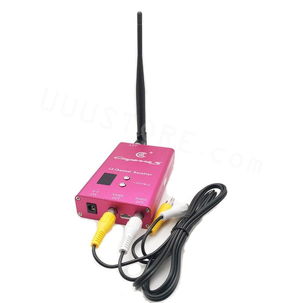 1.2G 8W 6CH VTX 12CH VRX - High Power Wireless Analog Video Transmitter 12CH Receiver FPV Transmission System for RC Models UAV Airplane FPV Drone 2 1.2G 8W 6CH VTX 12CH VRX - High Power Wireless Analog Video Transmitter 12CH Receiver FPV Transmission System for RC Models UAV Airplane FPV Drone - Image 2
