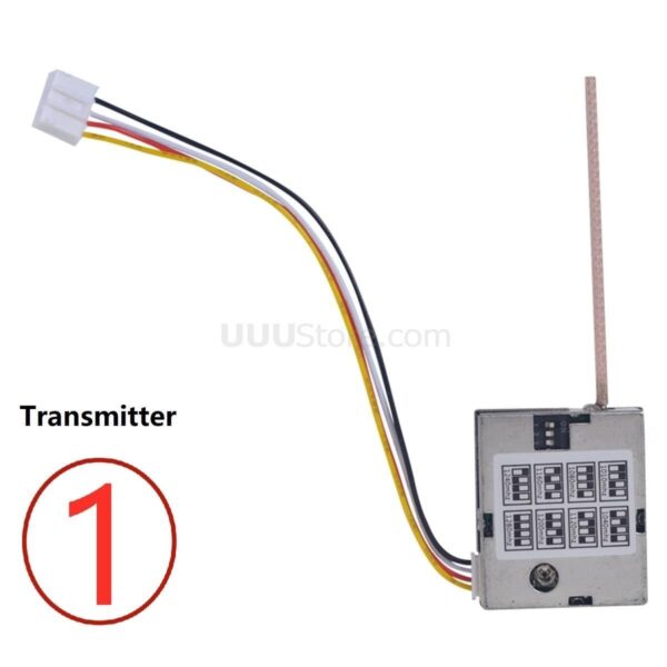 جهاز إرسال 1.2G 200mW 200mW - جهاز إرسال لاسلكي 8CH للصوت والفيديو FPV مع جهاز استقبال FPV 12CH FPV كومبو لطرازات الطائرات بدون طيار لسباق الطائرات بدون طيار RC FPV 6 1.2G 200mW Transmitter - Wireless 8CH Audio Video FPV Transmitter With 12CH FPV Receiver Combo For RC FPV Racing Drone Models - صورة 1.2G 200mW Transmitter - Wireless 8CH Audio Video FPV Transmitter With 12CH FPV Receiver Combo For RC FPV Racing Drone Models - صورة 6