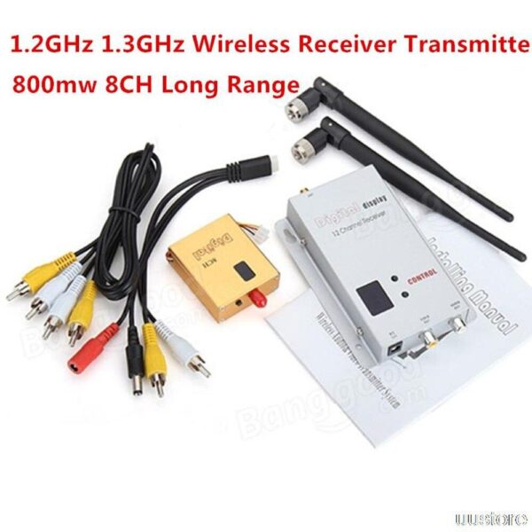FPV 1.2g 1.2ghz 800mw Digital wireless AV Video/Audio Diagram Transmitter and Receiver combo for Rc ZMR250 QAV280 QAV250 Drone 3 FPV 1.2g 1.2ghz 800mw Digital wireless AV Video/Audio Diagram Transmitter and Receiver combo for Rc ZMR250 QAV280 QAV250 Drone — изображение 3