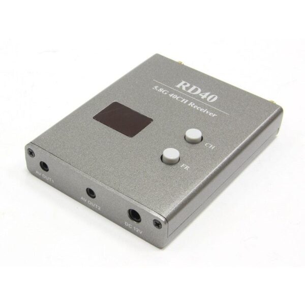 Skyzone RD40 Receiver - 5.8GHZ 48Channel RD40 Raceband Dual Diversity Receiver With A/V and Power Cables For Rc racing drone Quadcopter VS RC832 4 Skyzone RD40 Receiver - 5.8GHZ 48Channel RD40 Raceband Dual Diversity Receiver With A/V and Power Cables For Rc racing drone Quadcopter VS RC832 — изображение 4