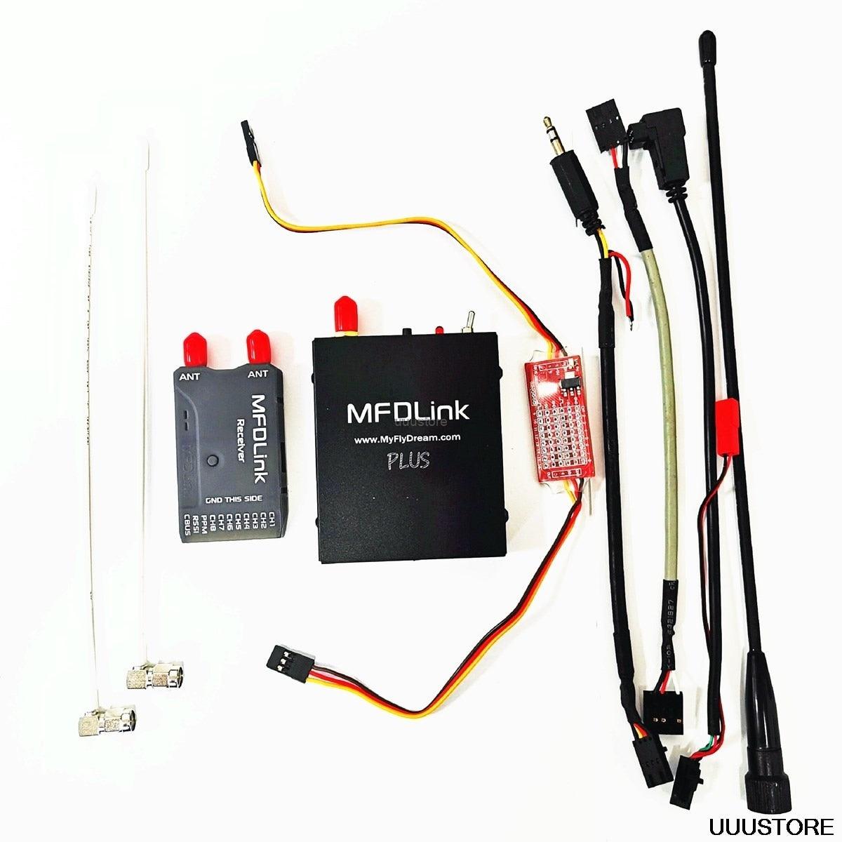 MFDLink TS4047 - 50KM Long Range System Rlink 433Mhz 16CH 1W RC UHF System Transmitter w/8 Channel Receiver TX+RX Set For fpv drone 6 MFDLink TS4047 - 50KM Long Range System Rlink 433Mhz 16CH 1W RC UHF System Transmitter w/8 Channel Receiver TX+RX Set For fpv drone - Image 6