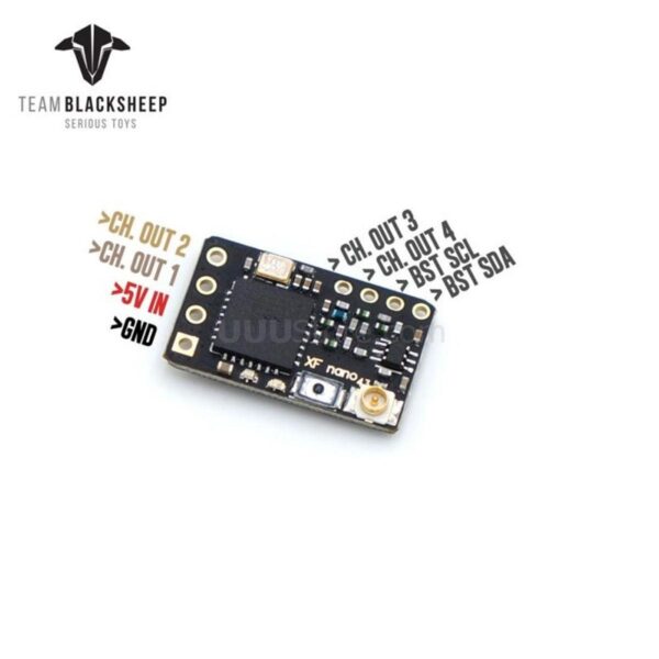 BlackSheep TBS Crossfire Nano / Crossfire Nano SE Receiver - Immortal T Antenna CRSF 915/868Mhz Long Range UHF Radio System for FPV Drone Airplane Helicopter 7 BlackSheep TBS Crossfire Nano / Crossfire Nano SE Receiver - Immortal T Antenna CRSF 915/868Mhz Long Range UHF Radio System for FPV Drone Airplane Helicopter - Image 7