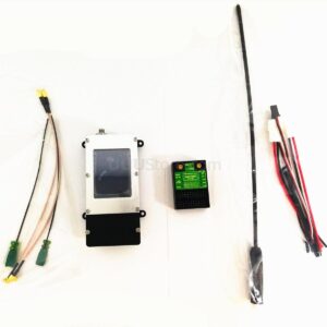 120KM Long Range System for Drone - RMILEC T4047NB20 NB20 V3 20 Channel 5W 433Mhz UHF System w/Receiver for JR/Futaba Radios