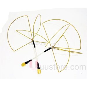 1.2G 1.2GHz Clover Leaf Antenna Circular Polarized SMA male for 1.2Ghz 1.3Ghz Video Transmitter Receiver LawMate Partom