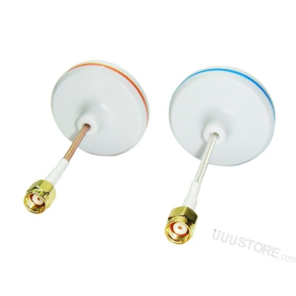 FPV 5.8 GHz omni-directional Antenna Clover Leaf Mushroom Aerial Set with RP-SMA Plug for FPV system - Image 3