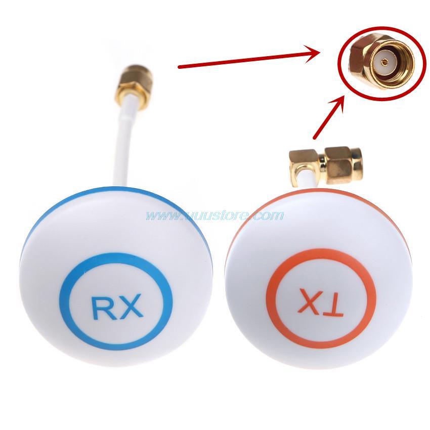 TX 90 degree Antenna RX Straight Needle Hole 5.8Ghz High-gain Clover Mushroom Antenna for RC FPV LCD5802 TS832 TS351 TS5823 1 TX 90 degree Antenna RX Straight Needle Hole 5.8Ghz High-gain Clover Mushroom Antenna for RC FPV LCD5802 TS832 TS351 TS5823