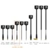 2PCS Foxeer Lollipop V4 Lollipop Omni 5.7G 2.6DBI Antenna RHCP LHCP SMA MMCX Right Straight RHCP UFL Super Mini for RC FPV Drone - Image 3