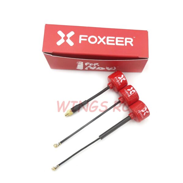 Foxeer Antenna Lollipop 4 V4 FPV Antenna 5.8G 2.6Dbi Stubby RHCP SMA RPSMA UFL Straight/Angle MMCX 7.2g For FPV RC Racing Drone — изображение 43