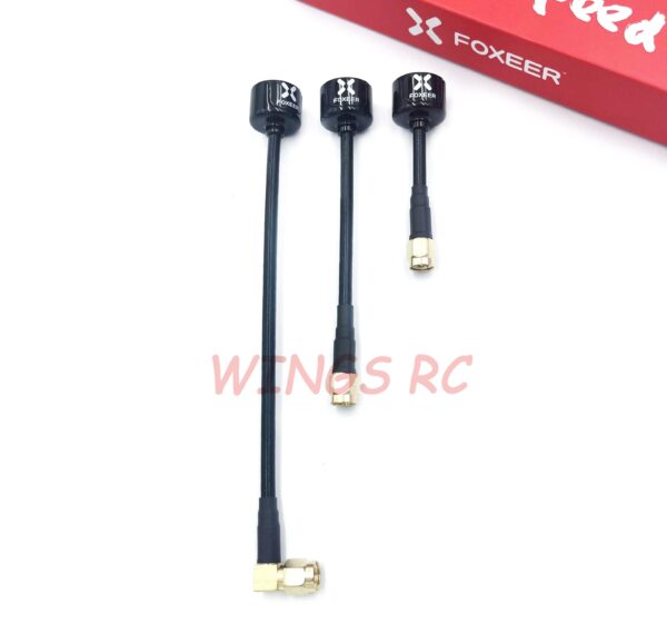 Foxeer Antenna Lollipop 4 V4 FPV Antenna 5.8G 2.6Dbi Stubby RHCP SMA RPSMA UFL Straight/Angle MMCX 7.2g For FPV RC Racing Drone — изображение 41